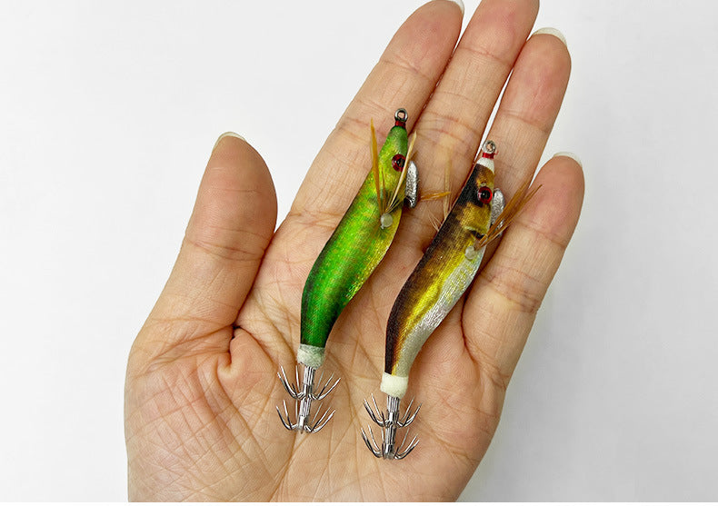 8PCS Luminous Squid Jig