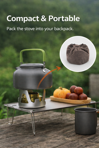 Portable Mini Alcohol Camping Stove