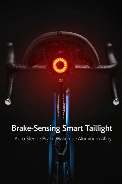 Brake Sensing Rechargeable Bike Tail Light