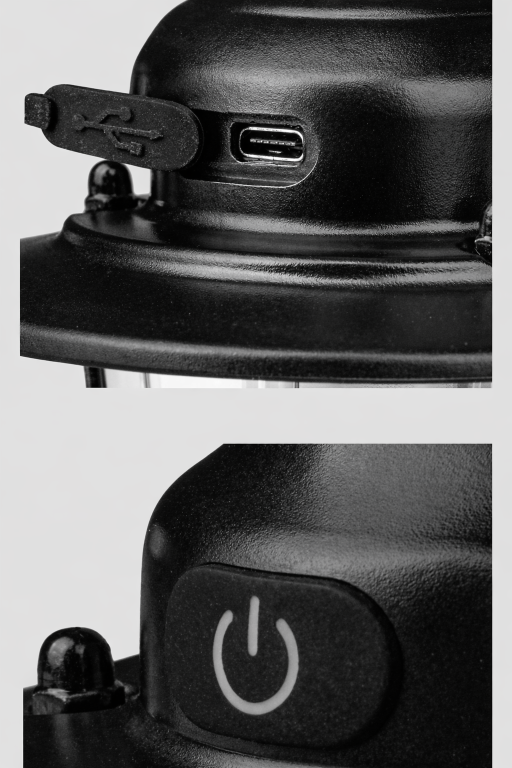 Vintage Rechargeable Camping Lantern USB Portable LED Light