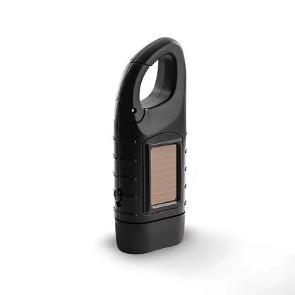 Solar Hand Crank Flashlight