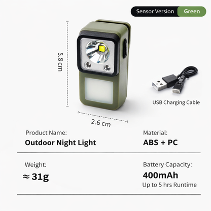 Rechargeable Motion Sensor Clip Light