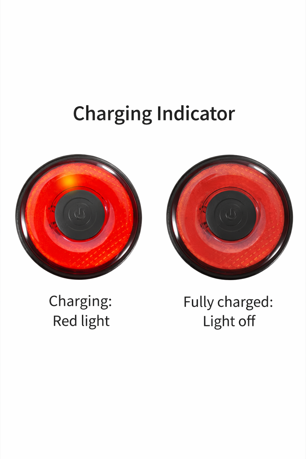 Brake Sensing Rechargeable Bike Tail Light