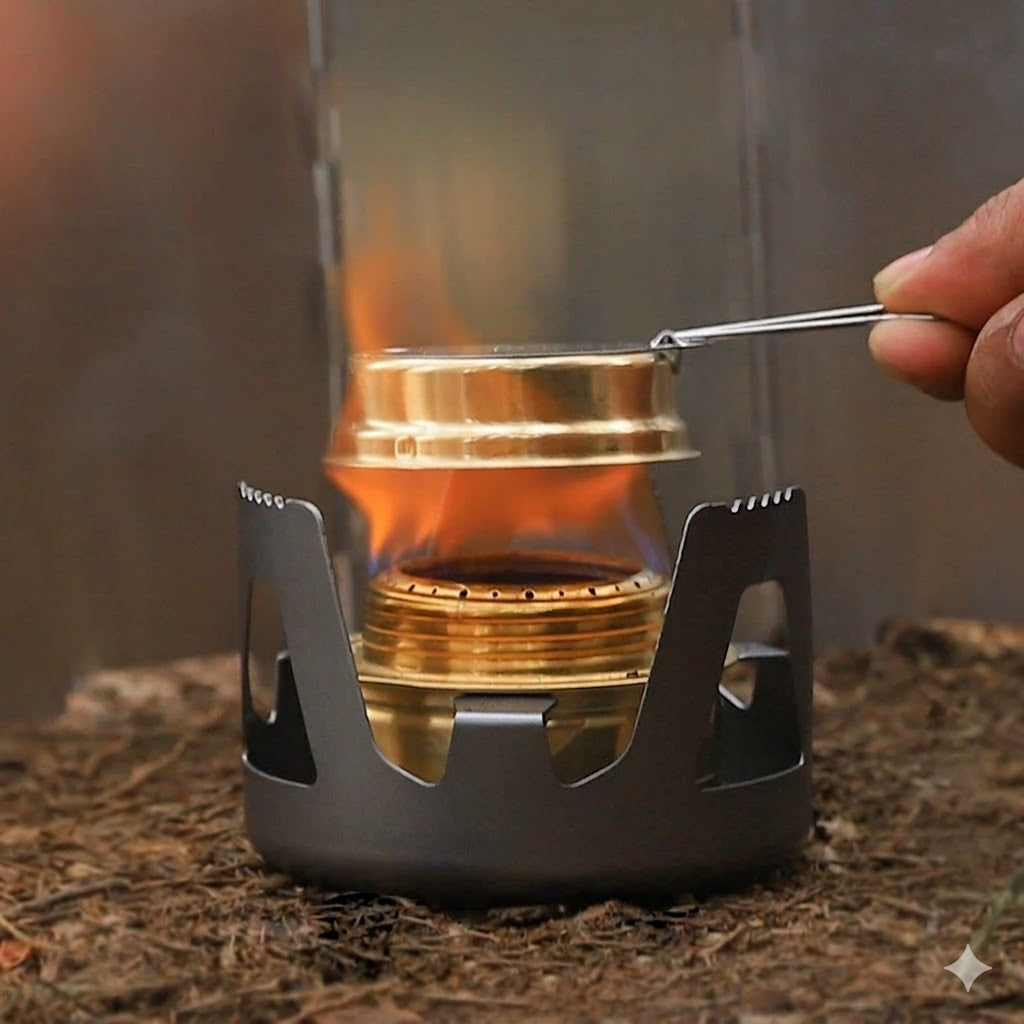 Portable Mini Alcohol Camping Stove