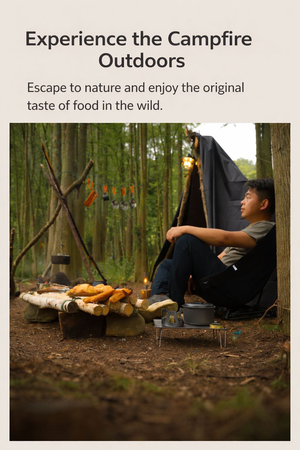 Portable Mini Alcohol Camping Stove