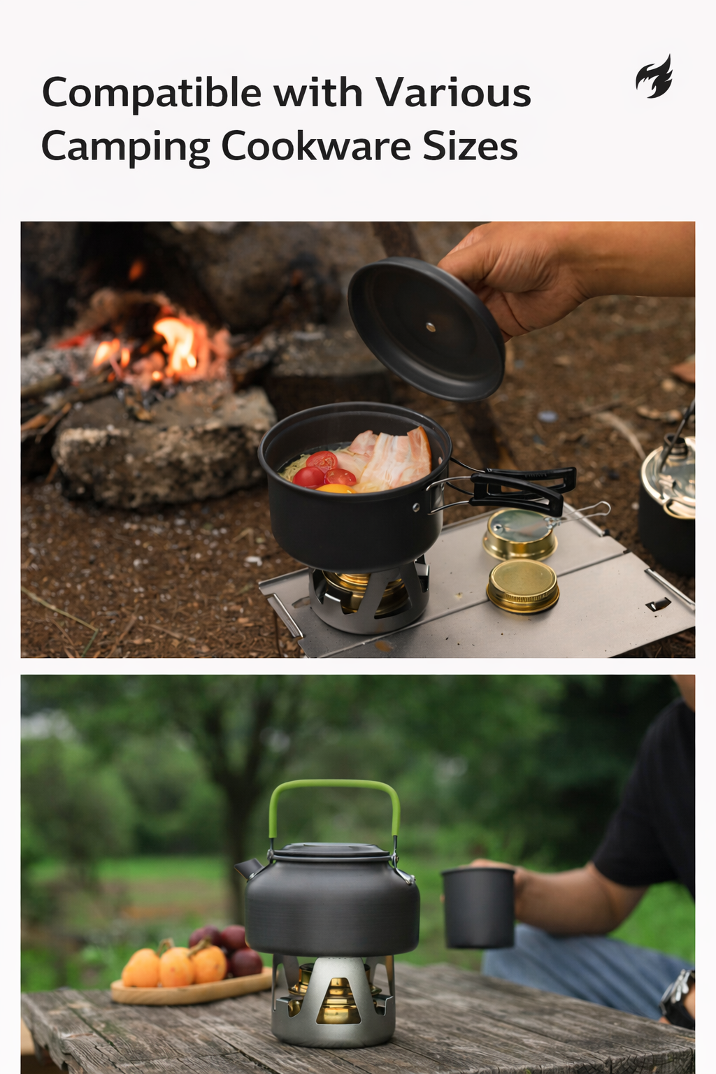 Portable Mini Alcohol Camping Stove