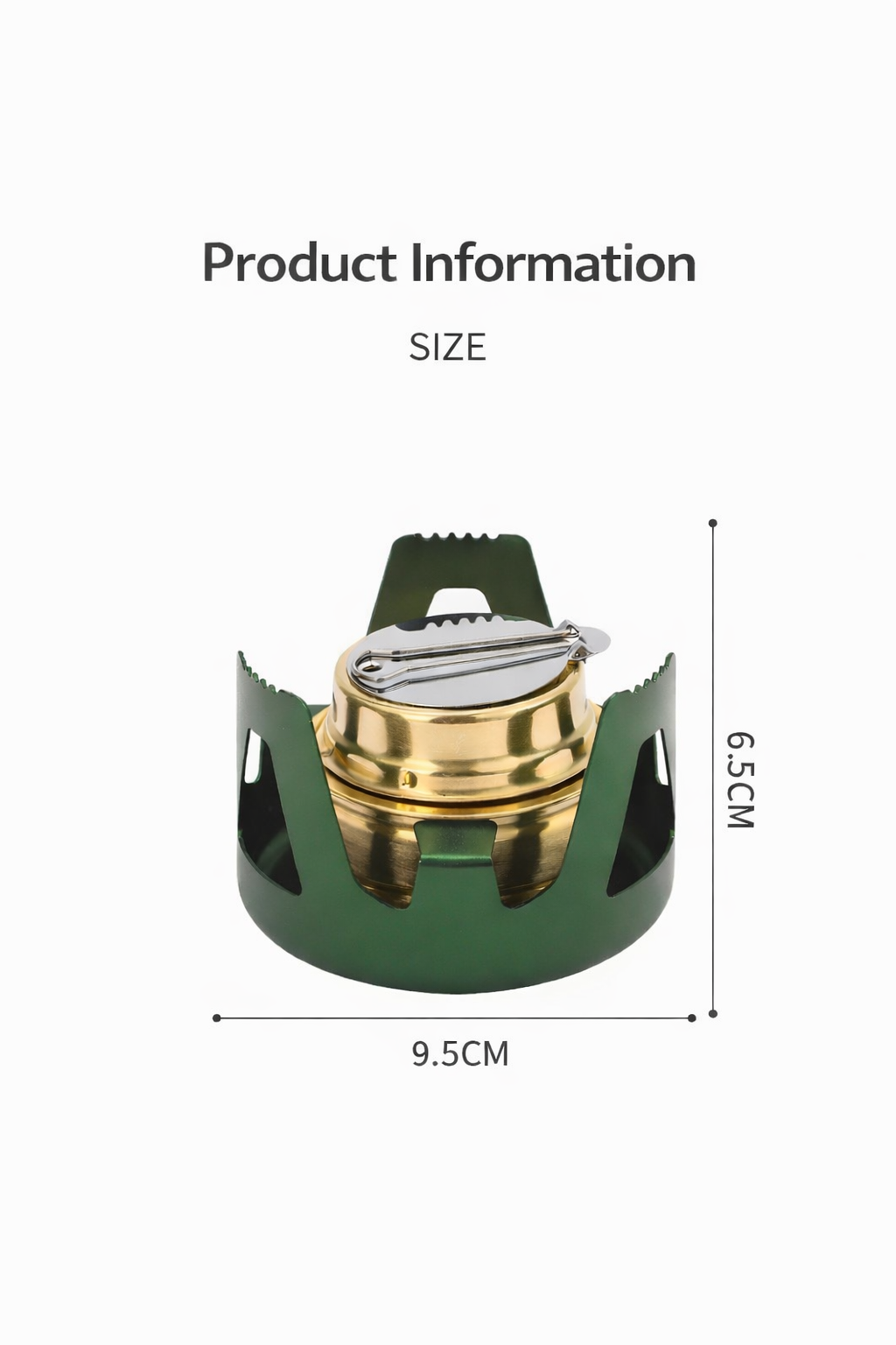 Portable Mini Alcohol Camping Stove