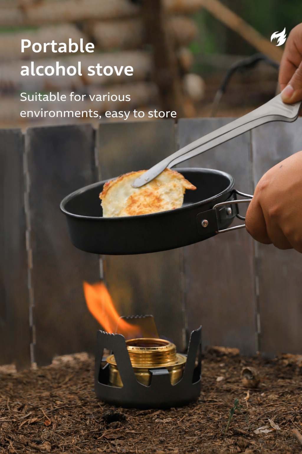 Portable Mini Alcohol Camping Stove