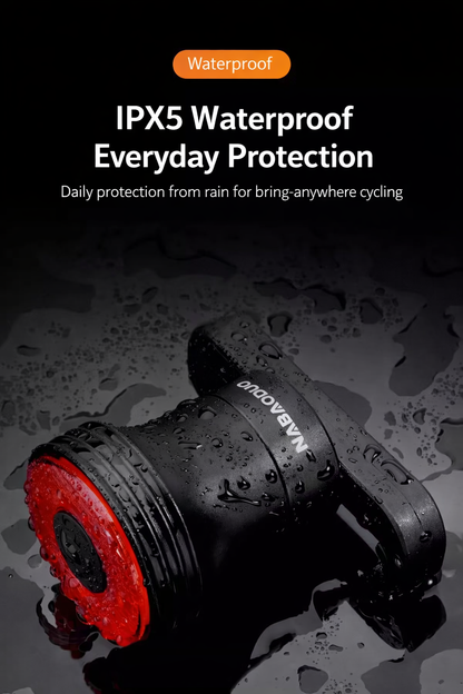 Brake Sensing Rechargeable Bike Tail Light